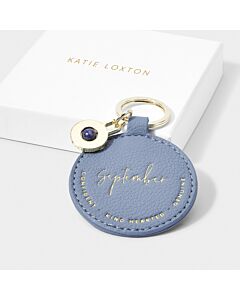 Katie Loxton Birthstone Keyring - September - Lapis Lazuli